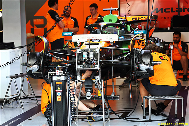 Раскрыт секрет охлаждения шин McLaren?